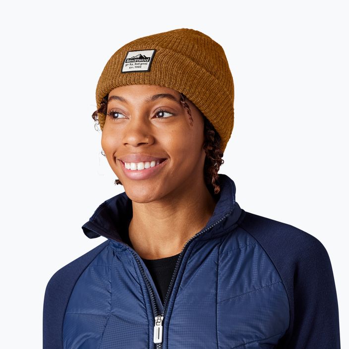 Smartwool Patch brown winter beanie SW011493G36 7