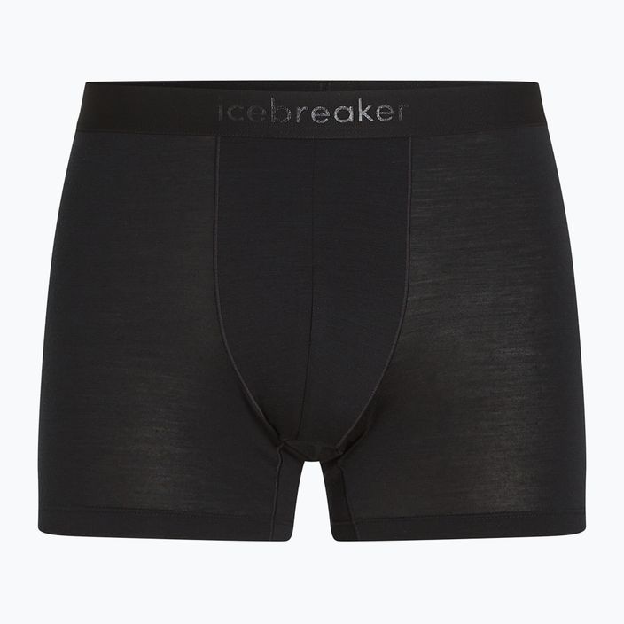 Men's thermal boxer shorts icebreaker Merino 125 Cool-Lite Anatomica black