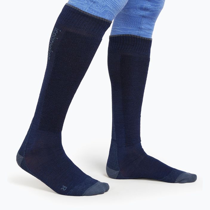 Men's icebreaker Merino Ski+ ski socks royal navy/dawn 2