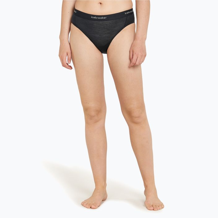 Icebreaker women's thermal briefs Merino 125 Cool-Lite Sprite Hipster black 2