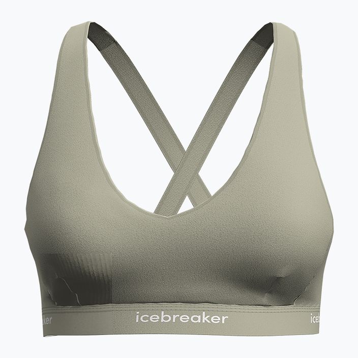 Icebreaker Merino 125 Cool-Lite Sprite Racerback ashen thermal bra