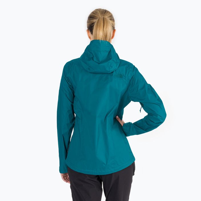 Women's rain jacket The North Face Venture 2 blue NF0A2VCRBH71 4