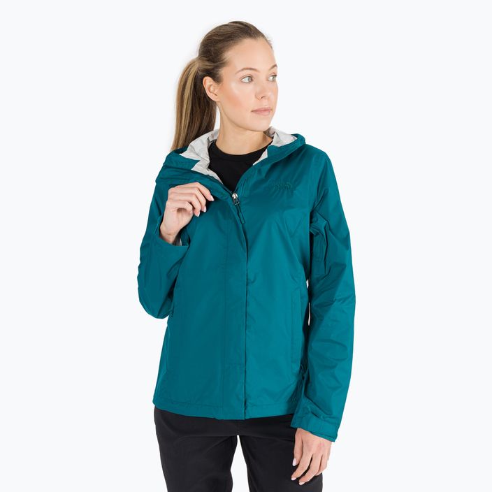 Women's rain jacket The North Face Venture 2 blue NF0A2VCRBH71 7
