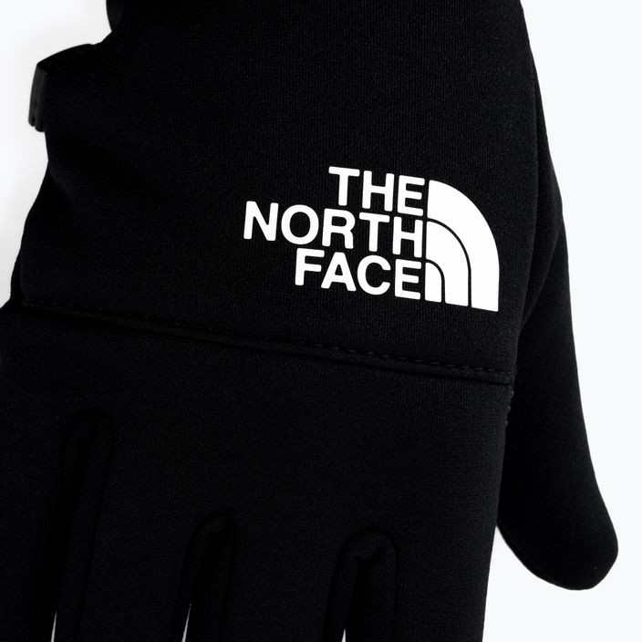 Men's trekking gloves The North Face Etip Recycled black NF0A4SHAHV21 4
