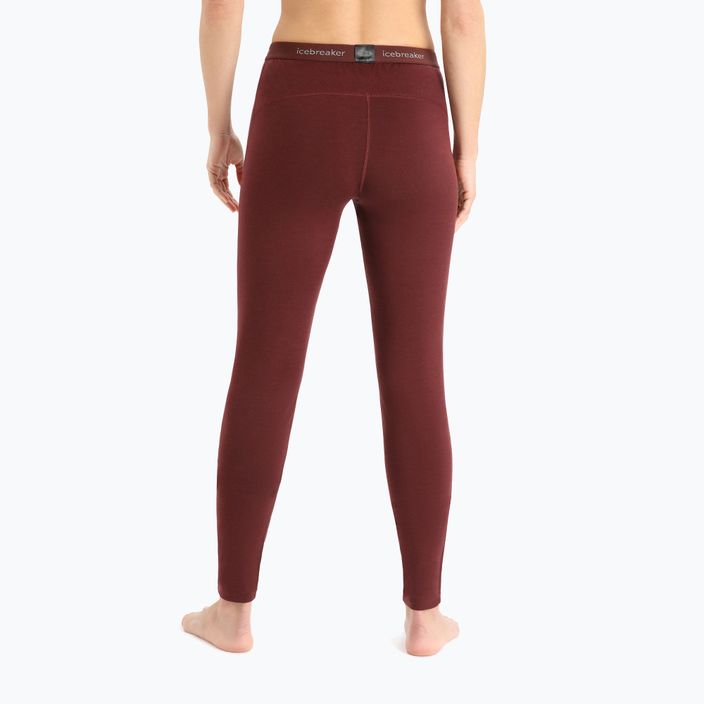 Women's thermal pants icebreaker 200 Oasis brown IB1043830641 3