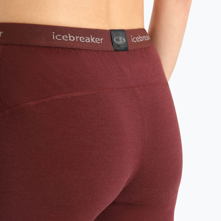 Women's thermal pants icebreaker 200 Oasis brown IB1043830641 5
