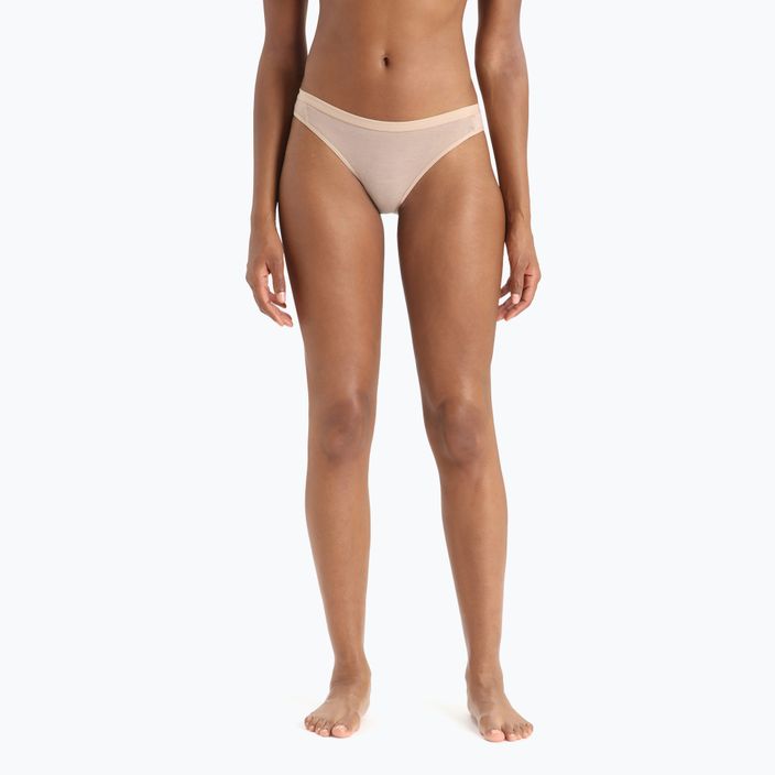 Women's thermal underwear icebreaker Siren Bikini praline 4