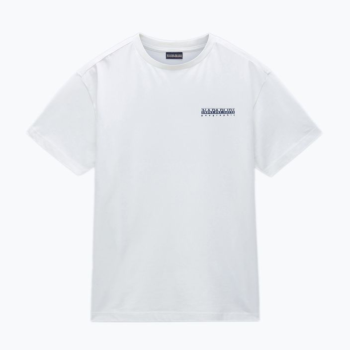 Men's Napapijri S-Linth white heron t-shirt