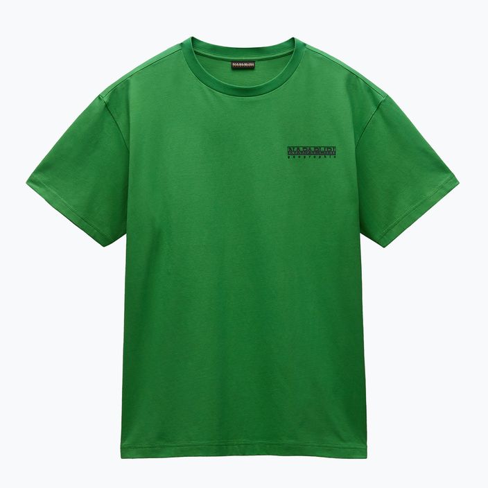 Men's Napapijri S-Linth green kelly t-shirt 5