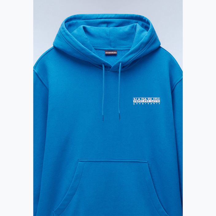 Men's Napapijri B-Linth Hooded sweatshirt blue sapphire 8