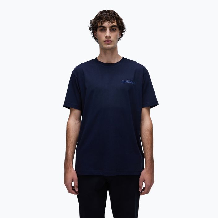 Men's Napapijri S-Albula blu marine T-shirt