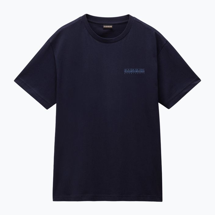 Men's Napapijri S-Albula blu marine T-shirt 5