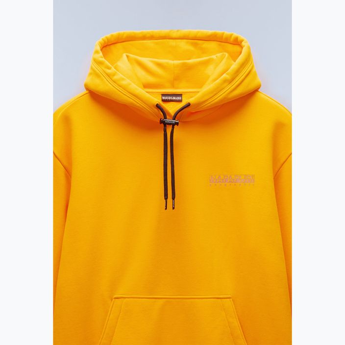 Men's Napapijri B-Albula Hooded sweatshirt orange marigold 8