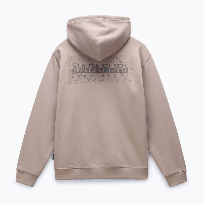 Men's Napapijri B-Albula Hooded sweatshirt beige rocky 2