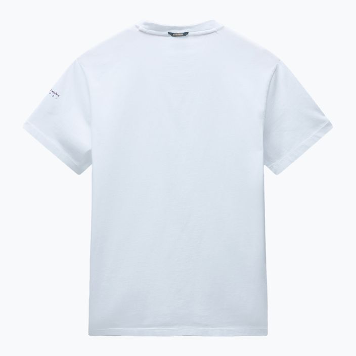 Men's Napapijri S-Badge bright white 002 T-shirt 2