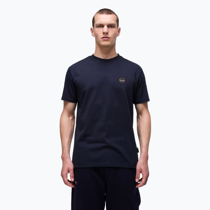 Men's Napapijri S-Badge blu marine T-shirt