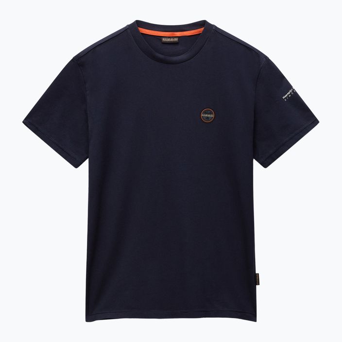 Men's Napapijri S-Badge blu marine T-shirt 6