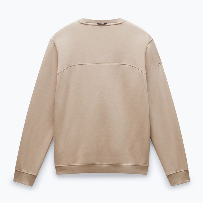 Men's Napapijri B-Badge C beige rocky sweatshirt 7