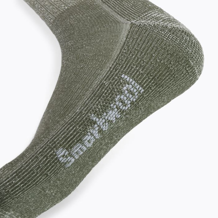 Smartwool Hike Classic Edition Light Cushion Crew military olive trekking socks SW012901D12 3