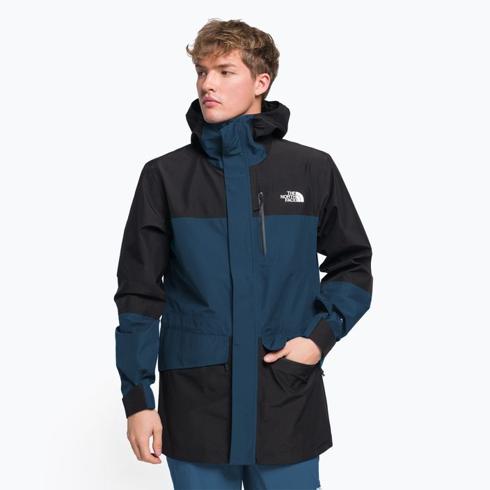 Men's rain jacket The North Face Dryzzle All Weather JKT Futurelight blue NF0A5IHMS2X1
