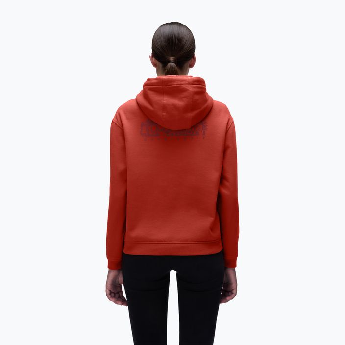 Women's Napapijri B-Blanche Hooded sweatshirt red sauce 2