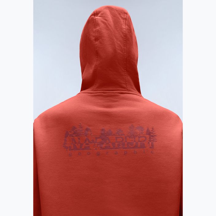 Women's Napapijri B-Blanche Hooded sweatshirt red sauce 4