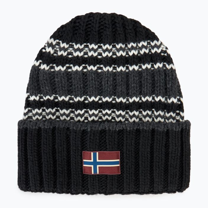 Men's winter beanie Napapijri F-Areuse black