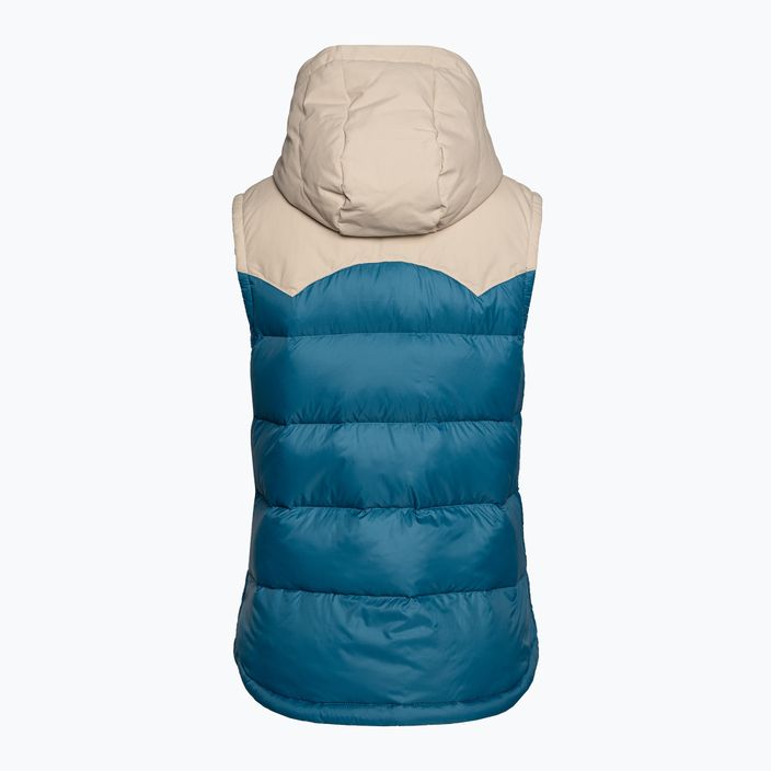 Women's Patagonia Bivy Hooded sleeveless wavy blue 4