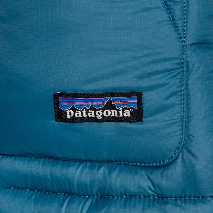 Women's Patagonia Bivy Hooded sleeveless wavy blue 5