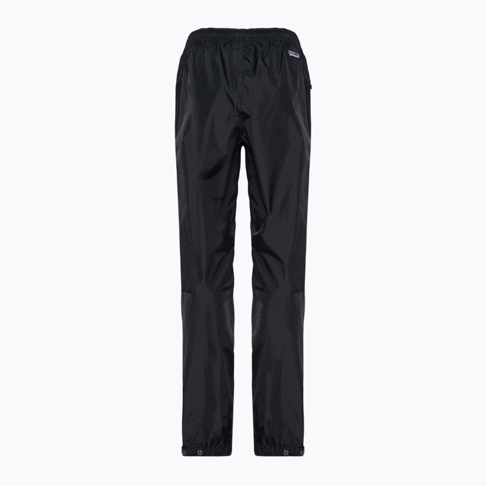 Women's Patagonia Torrentshell 3L Rain trousers Regular black 8