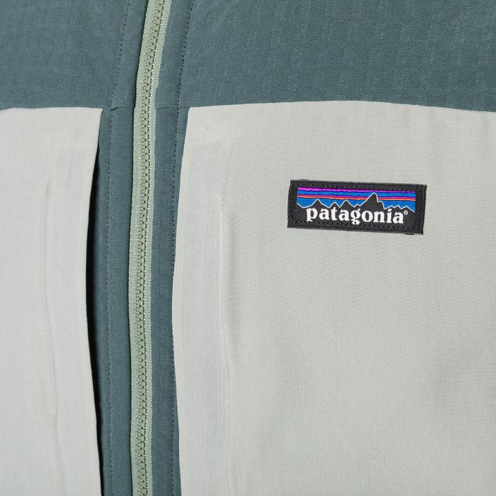 Patagonia R2 TechFace Softshell jacket nouveau green 3