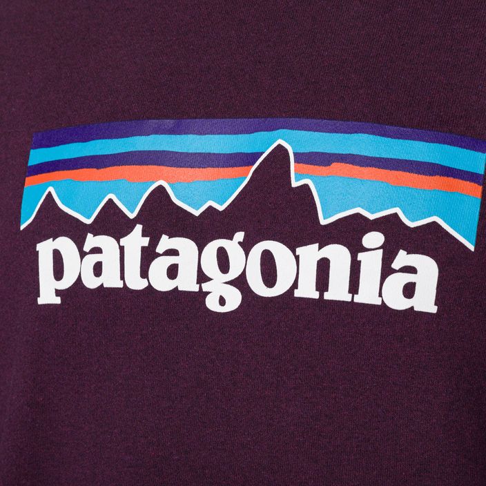 Patagonia P-6 Logo sweatshirt Uprisal night plum 5