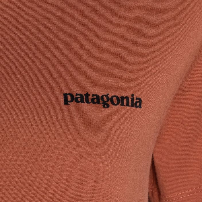 Women's trekking shirt Patagonia P-6 Mission Organic burl red 5