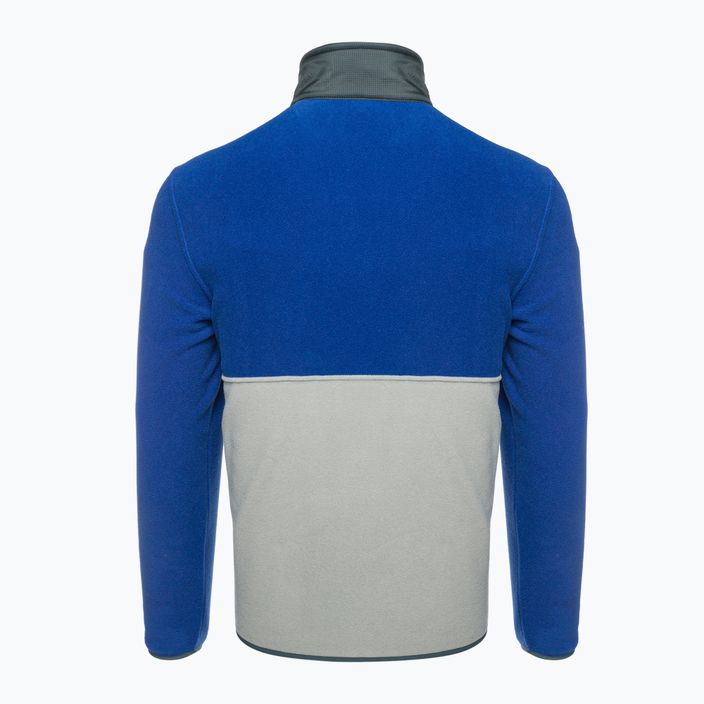 Men's Patagonia Microdini fleece sweatshirt 1/2 Zip P/O sleet green 2
