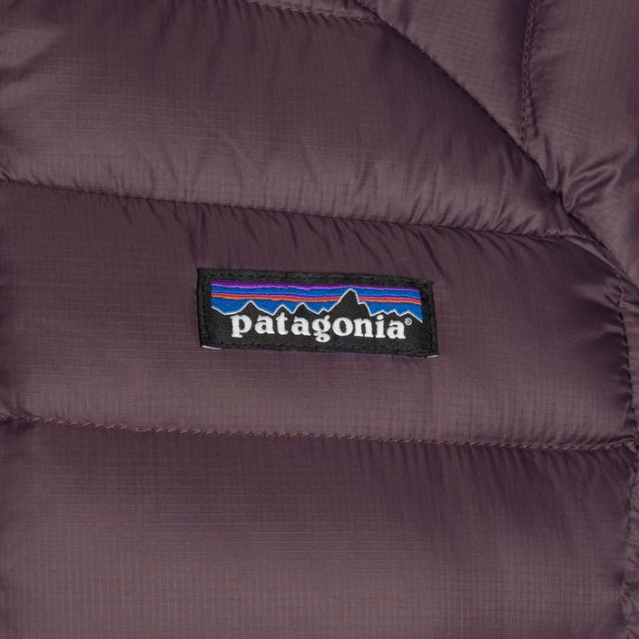 Women's Patagonia Down Sweater Hoody obsidian plum jacket 6
