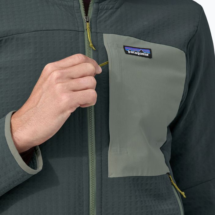 Men's Patagonia R2 TechFace softshell jacket nouveau green 5