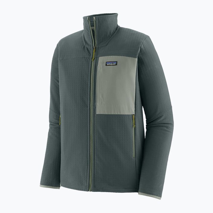 Men's Patagonia R2 TechFace softshell jacket nouveau green 10