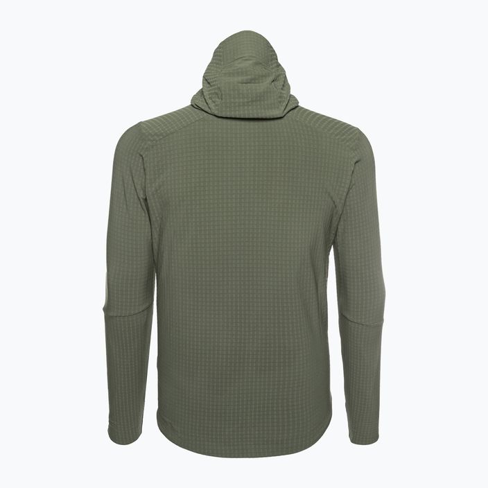 Men's Patagonia R1 TechFace Hoody basin green softshell jacket 2