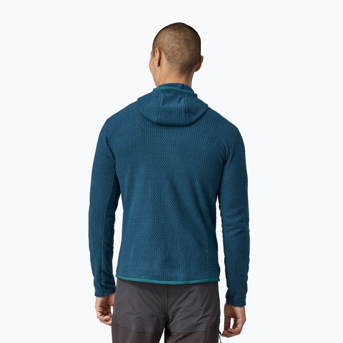 Men's Patagonia R1 Air Full-Zip fleece sweatshirt lagom blue 2