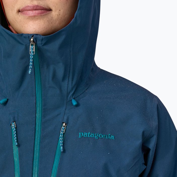 Patagonia women's rain jacket Triolet lagom blue 5