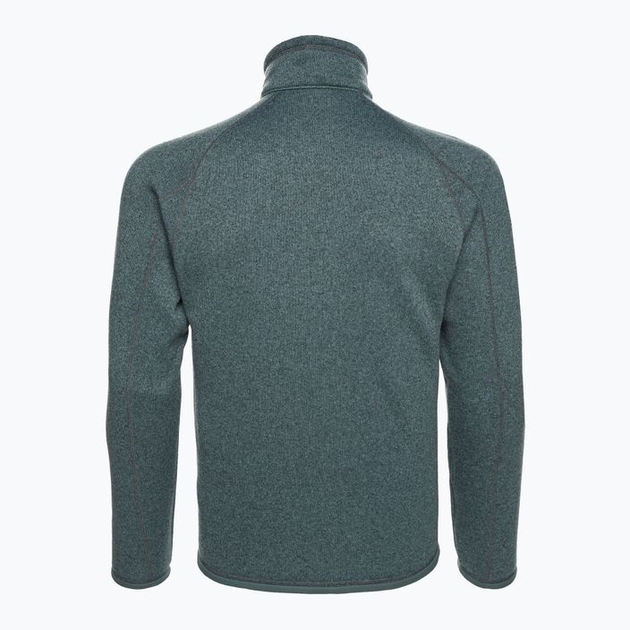Men's Patagonia Better Sweater 1/4 Zip fleece sweatshirt nouveau green 2