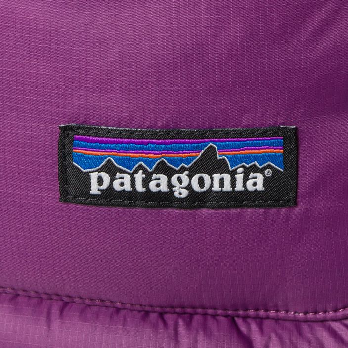 Women's Patagonia Bivy Hooded night plum sleeveless jacket 3