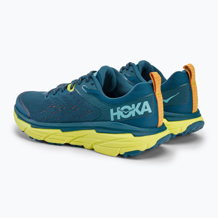 HOKA men's running shoes Challenger ATR 6 blue/yellow 1106510-BCEP 4