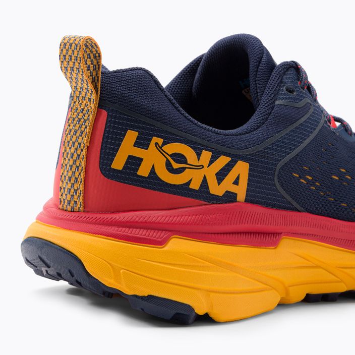 HOKA men's running shoes Challenger ATR 6 navy blue-orange 1106510-OSRY 7
