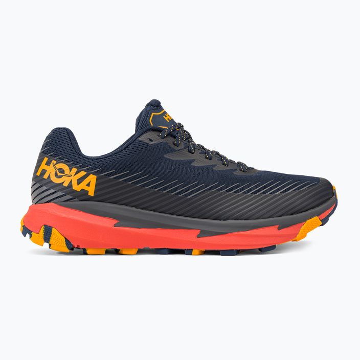 HOKA men's running shoes Torrent 2 outer space/fiesta 2