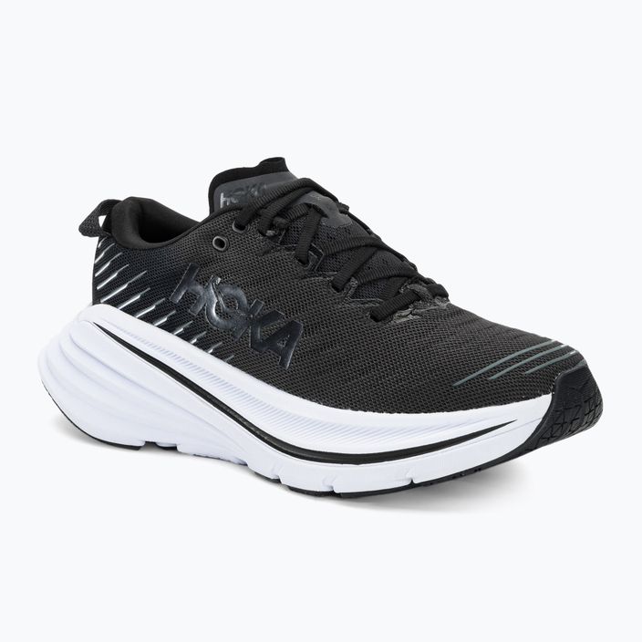 Women's running shoes HOKA Bondi X black/white