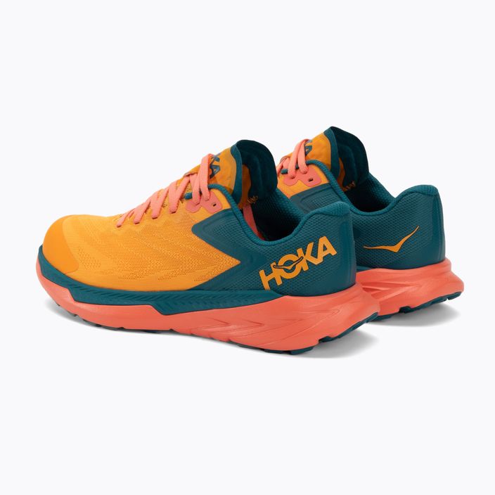 Women's running shoes HOKA Zinal radiant yellow/camellia 3
