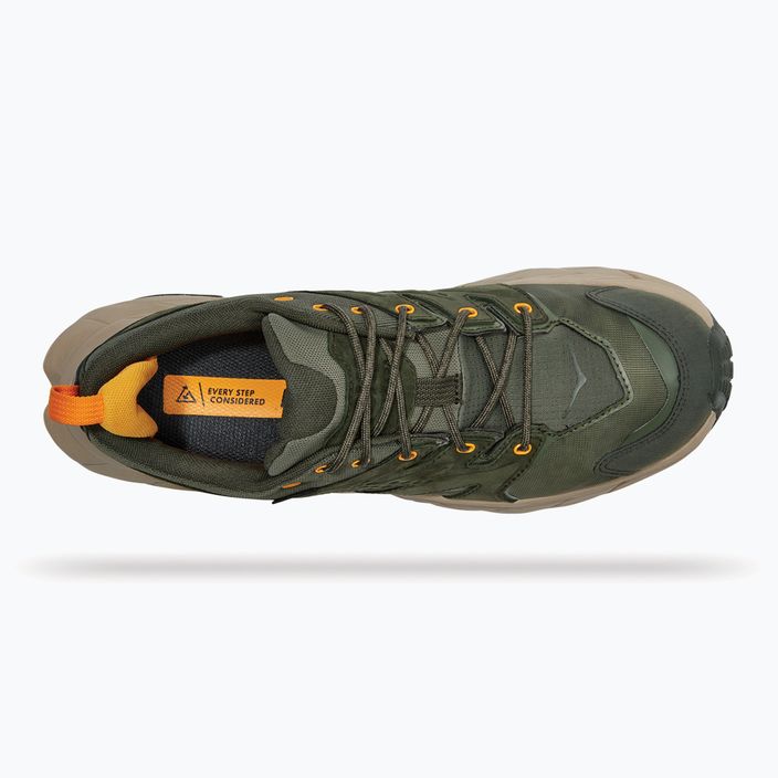 Men's trekking boots HOKA Anacapa Low GTX green 1122017-DBRYL 15