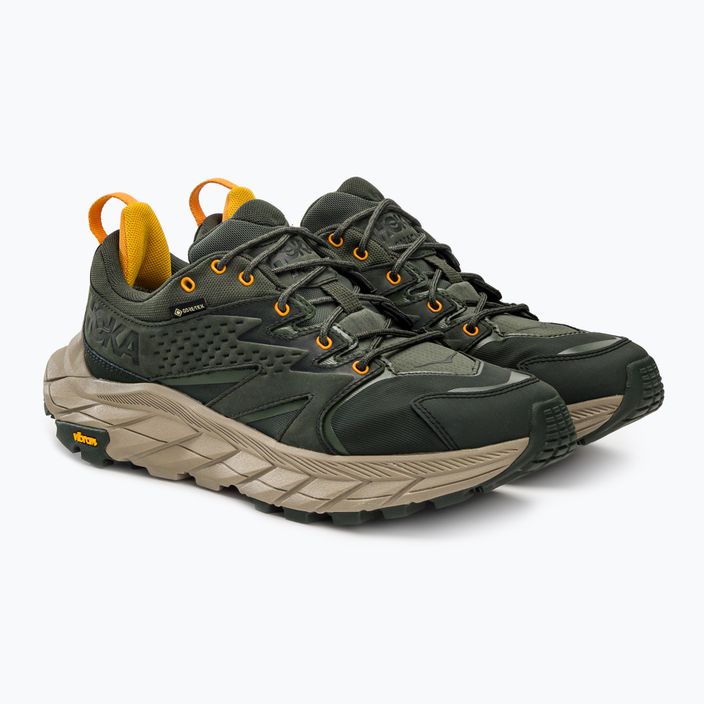 Men's trekking boots HOKA Anacapa Low GTX green 1122017-DBRYL 4