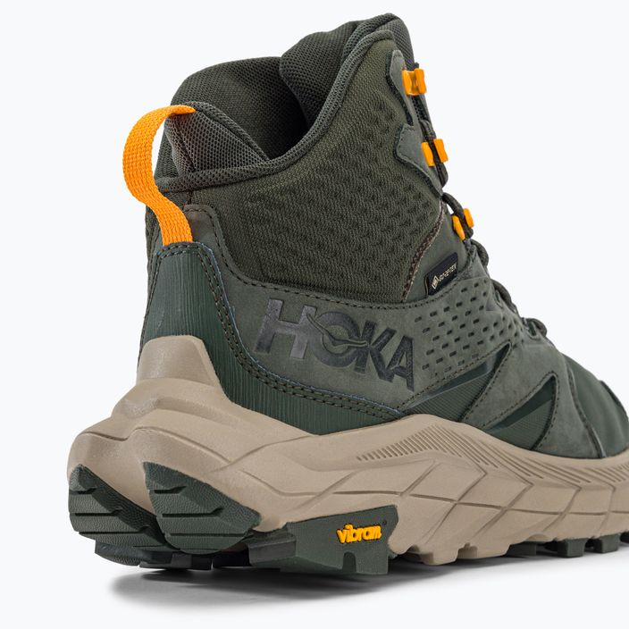 Men's trekking boots HOKA Anacapa Mid GTX green 1122018-TRYL 8